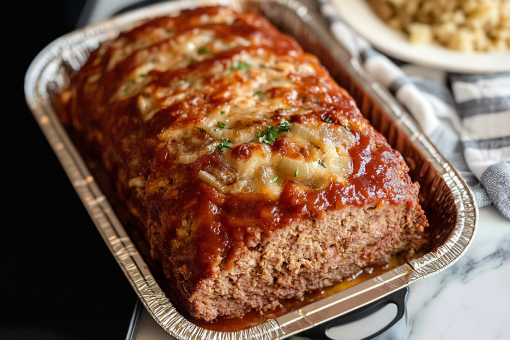 Meatloaf Recipe with Onion Soup