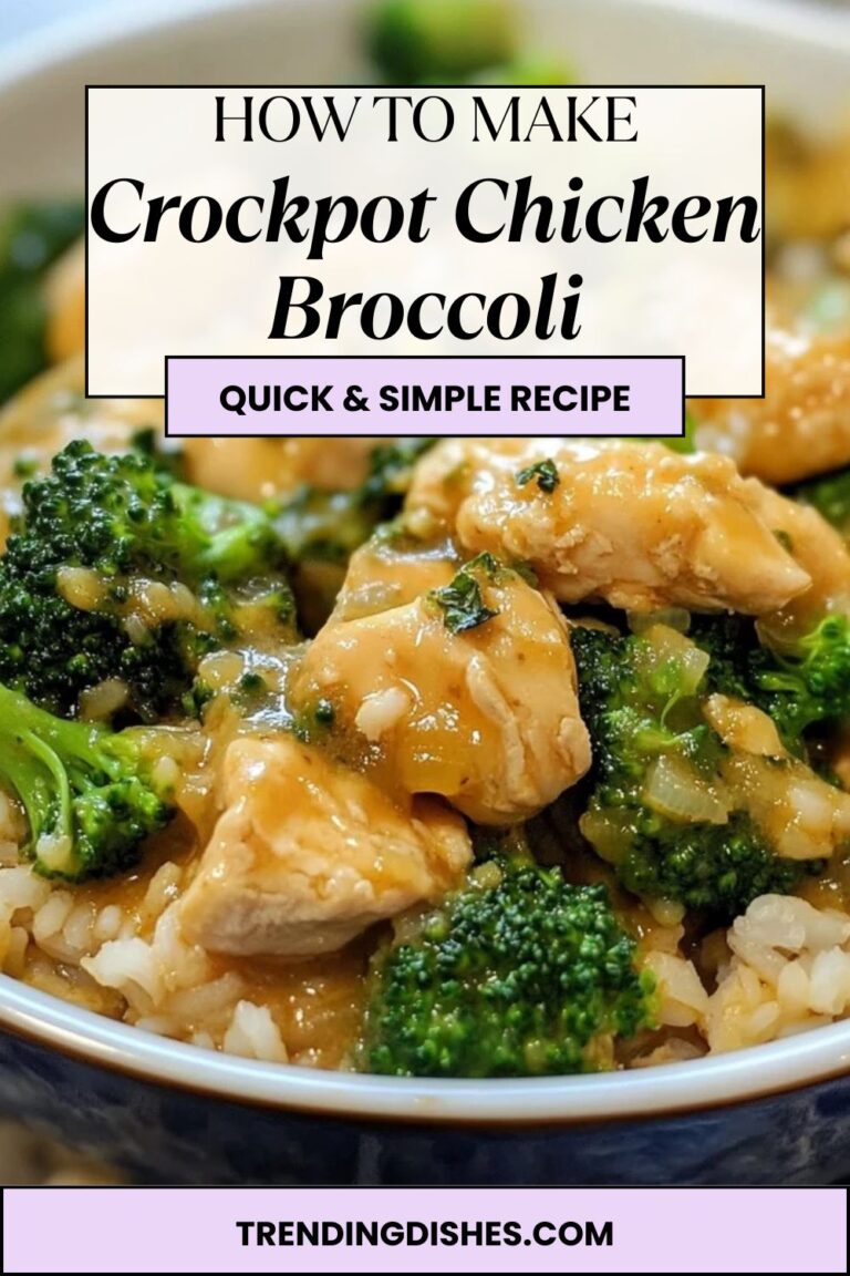 crockpot chicken broccoli