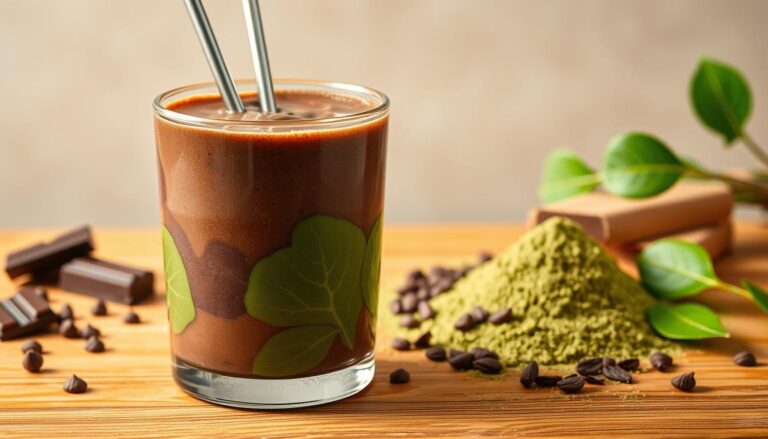 Keto Chocolate Moringa Smoothie