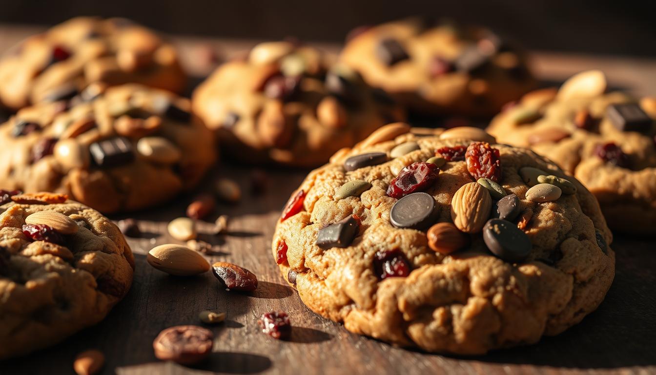Vegan Trail Mix Cookies