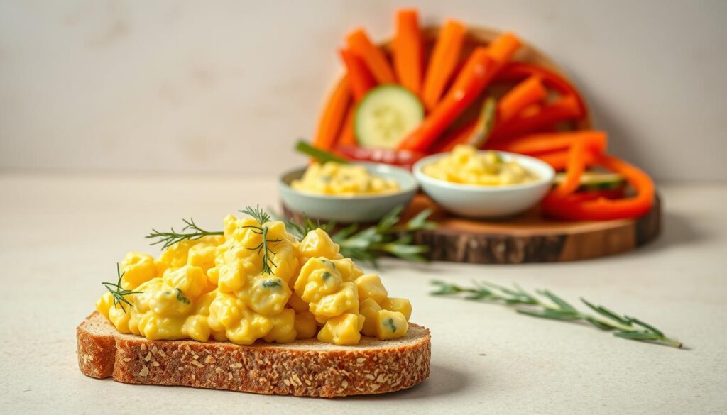 serving suggestions for vegan egg salad