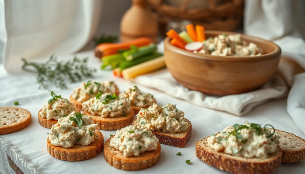 vegan tuna salad serving ideas