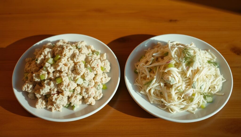 vegan versus traditional tuna