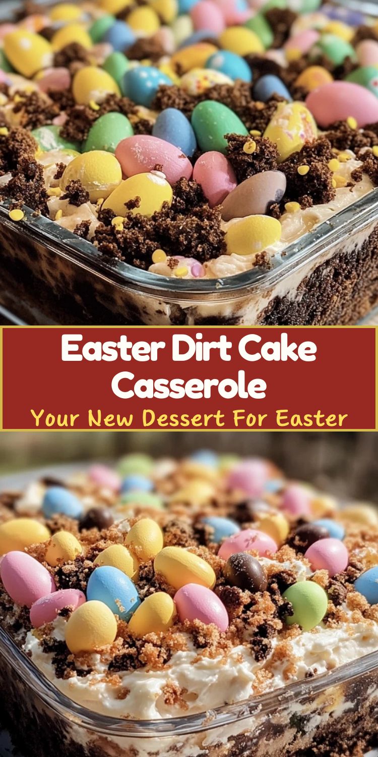 Easter dirt cake casserole