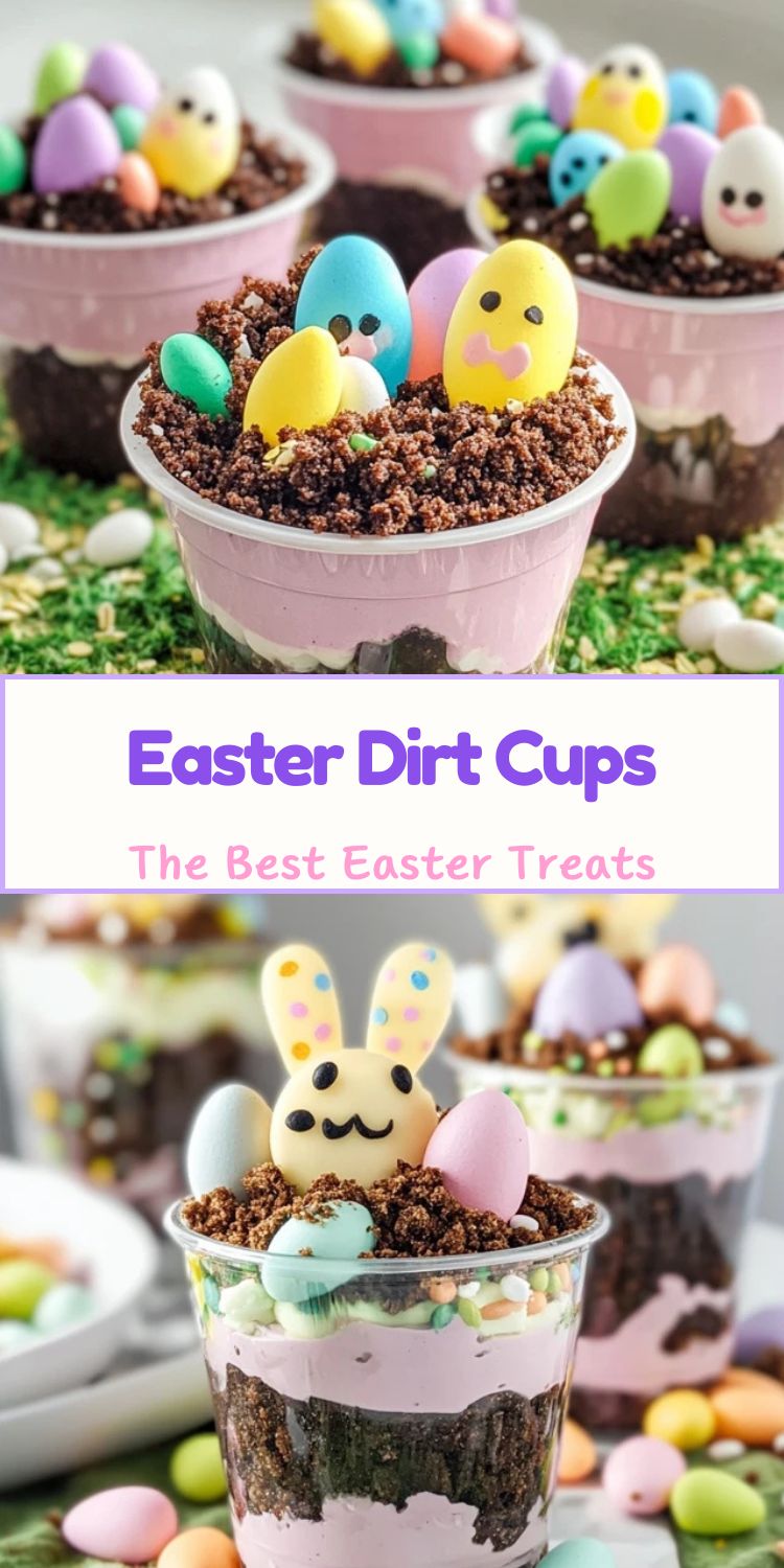 Easter Dirt Cups