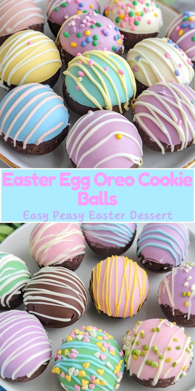 Easter Egg Oreo Balls
