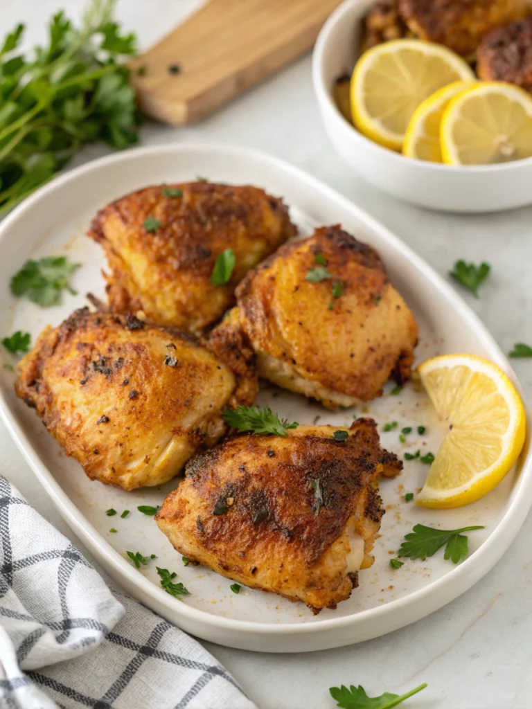 Air Fryer Chicken Thighs