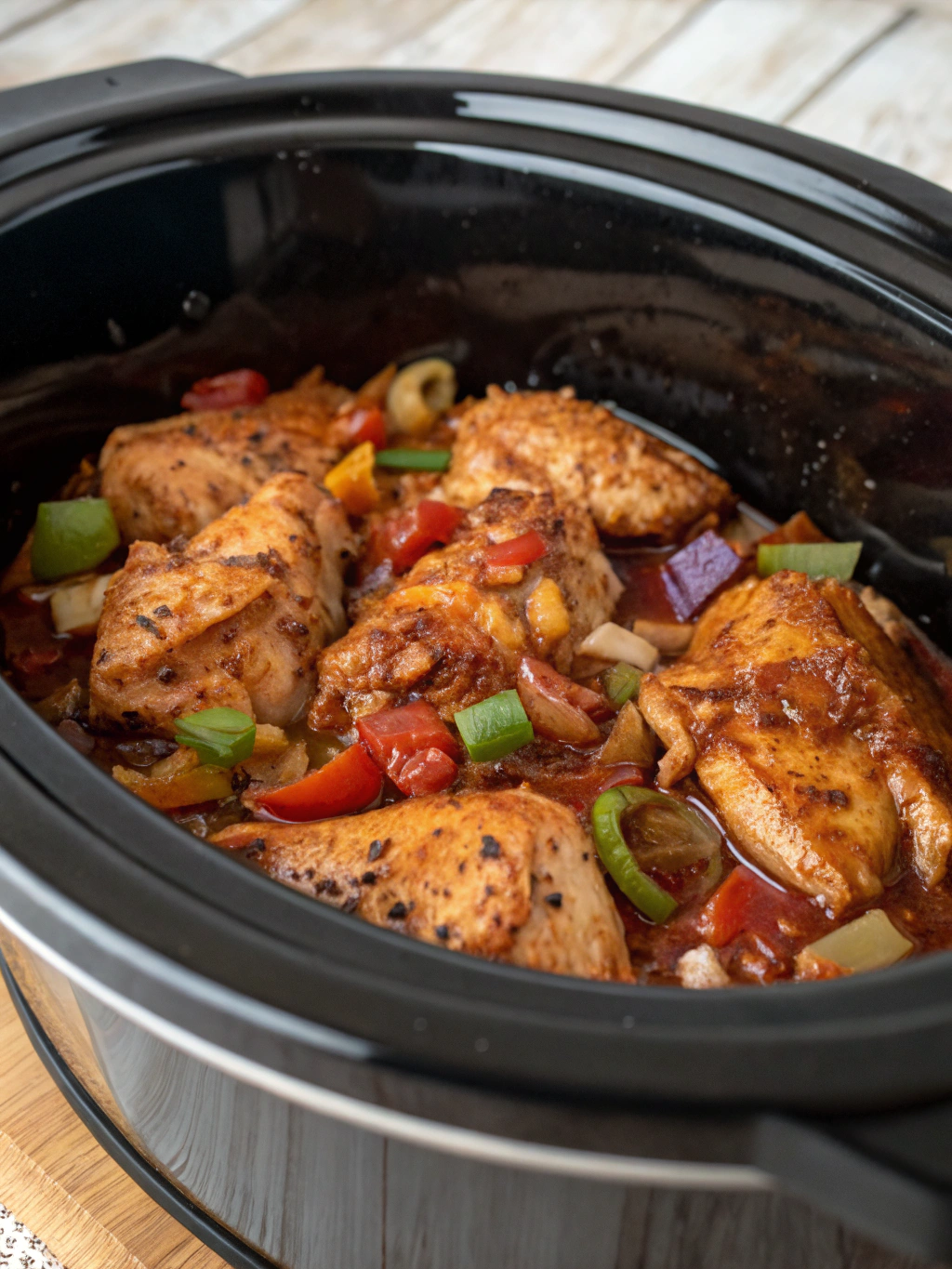 BBQ chicken crockpot