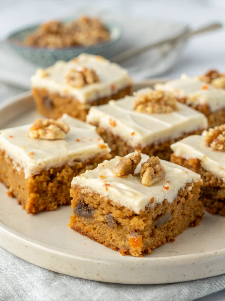 Carrot Cake Bars