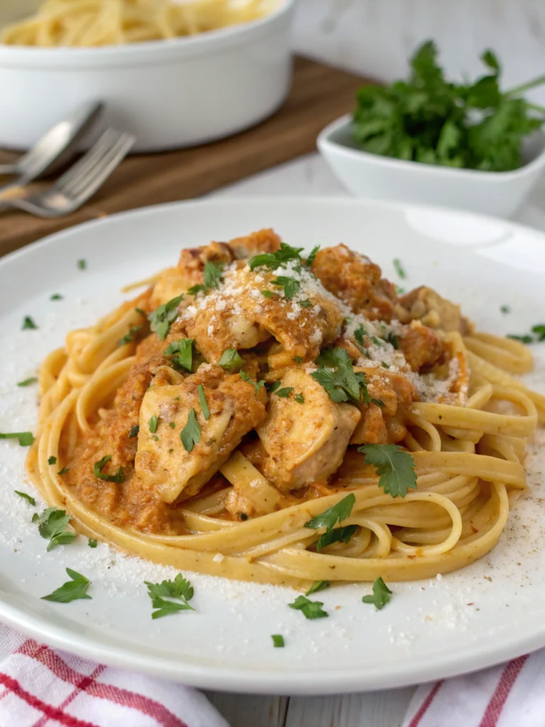 Cowboy Butter Chicken Linguine
