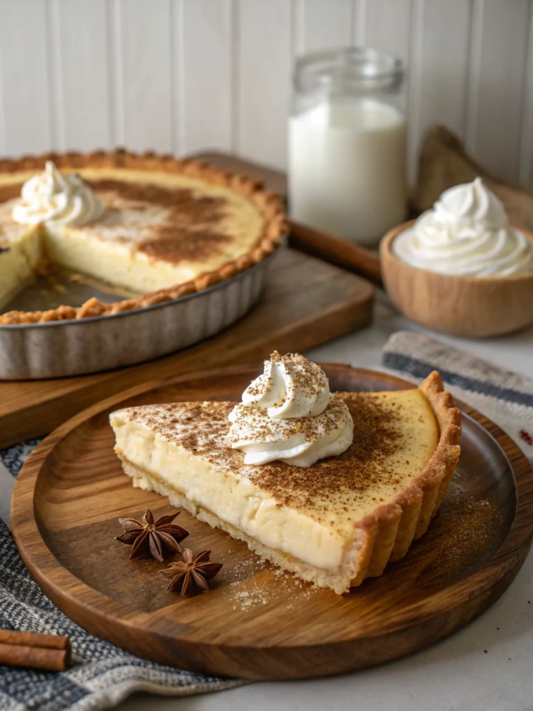 Eggnog Pie