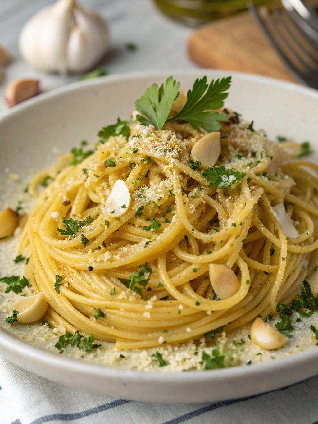 Garlic Butter Pasta Trending Dishes