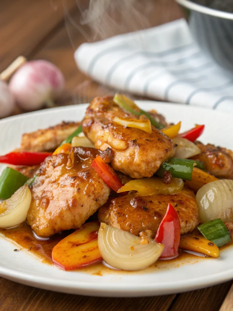Honey Garlic Chicken