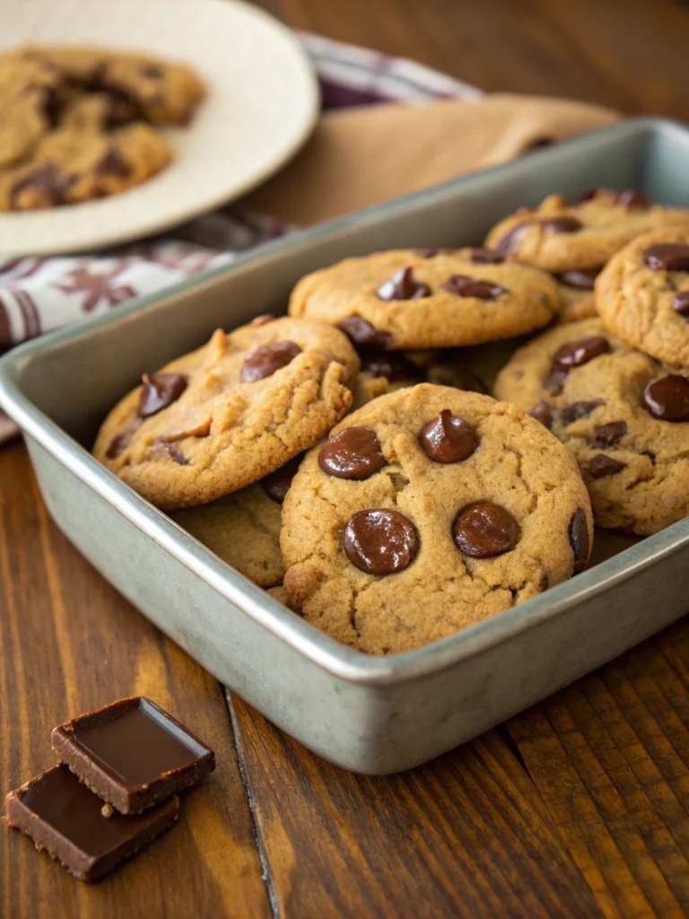 Peanut Butter Chocolate Chip Cookies