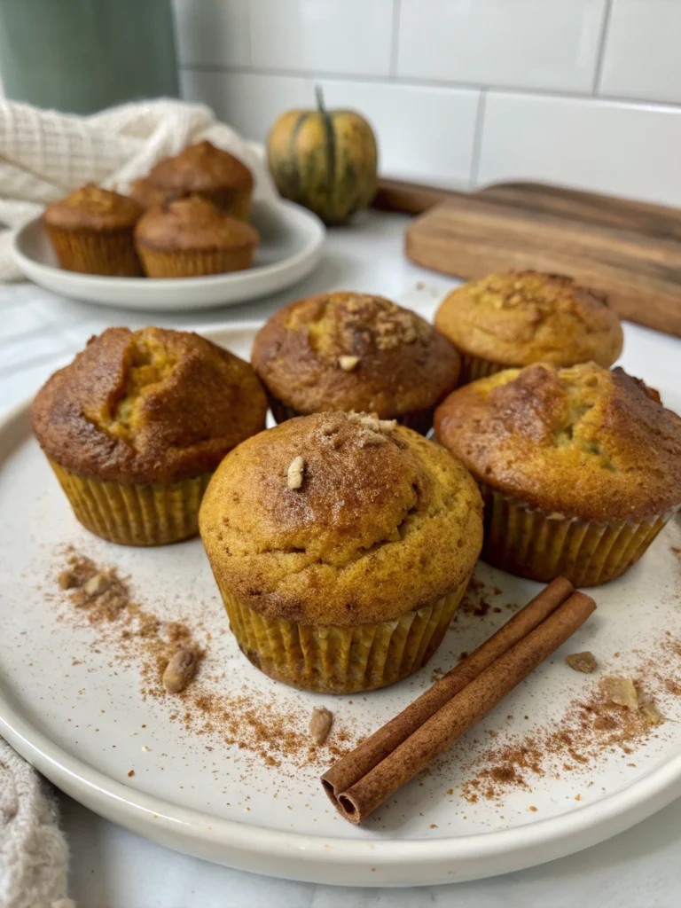 Pumpkin Banana Muffins