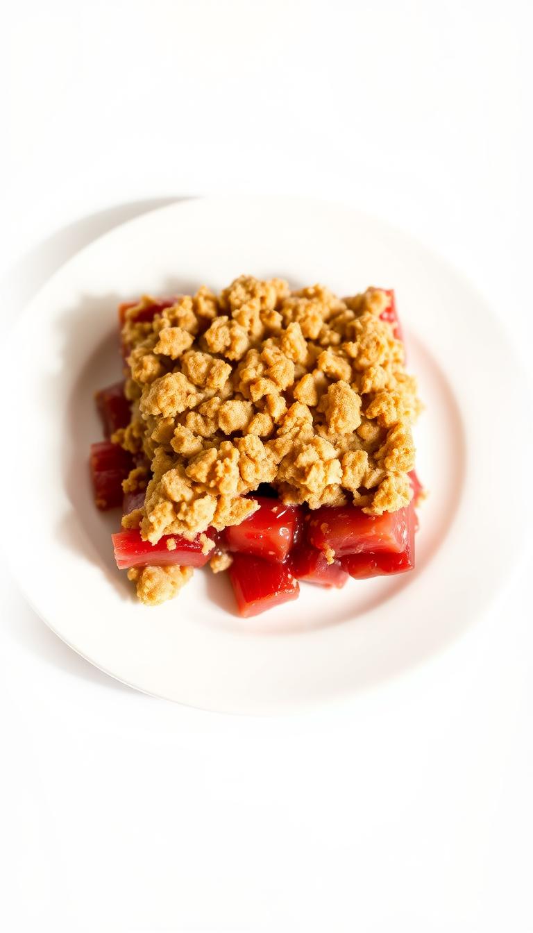 Rhubarb Crisp
