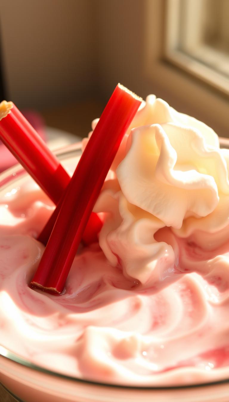 Rhubarb Fluff