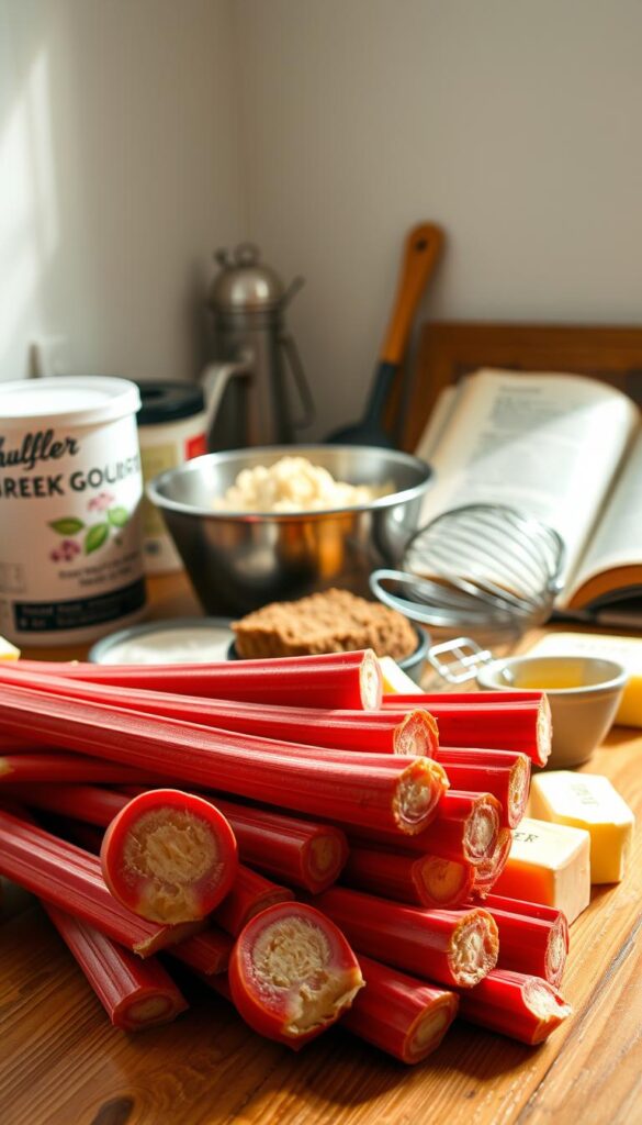Rhubarb Muffins Ingredients