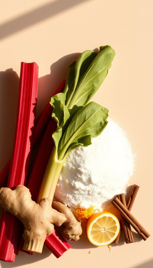 Rhubarb Sauce Ingredients