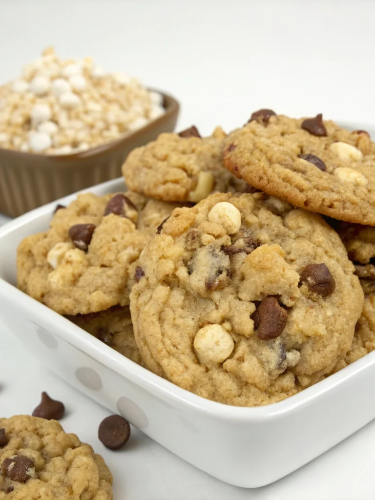 Rice Krispie Chocolate Chip Cookies