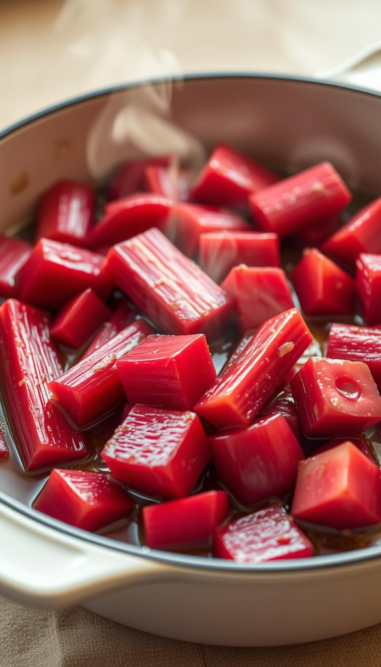 Stewed Rhubarb