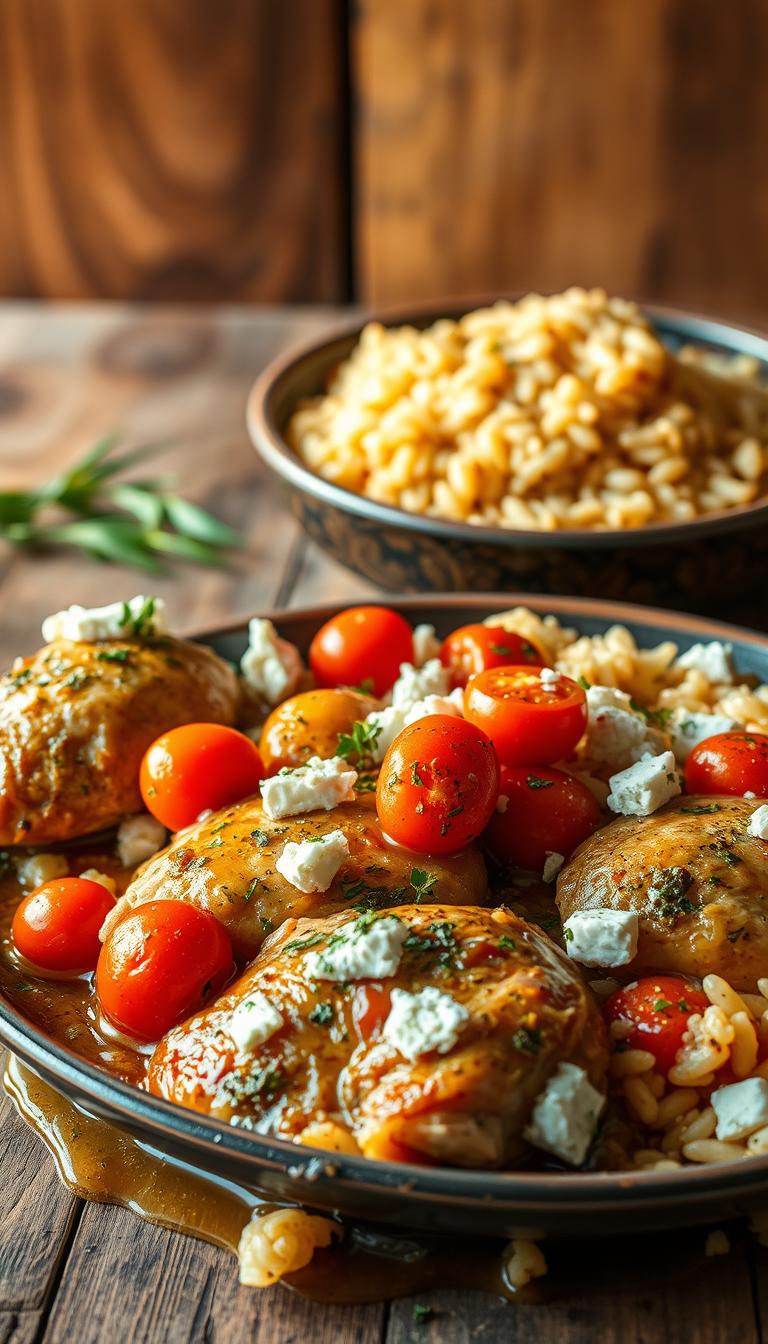 crockpot greek chicken