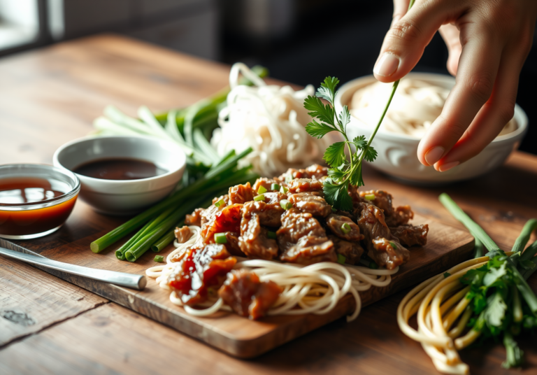 Hoisin Beef Noodles Recipe