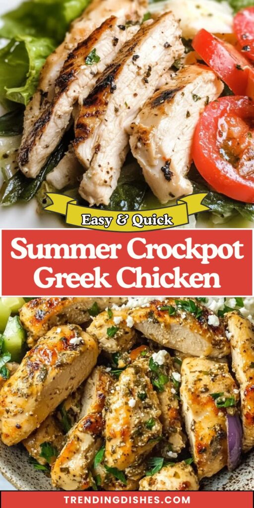 crockpot greek chicken