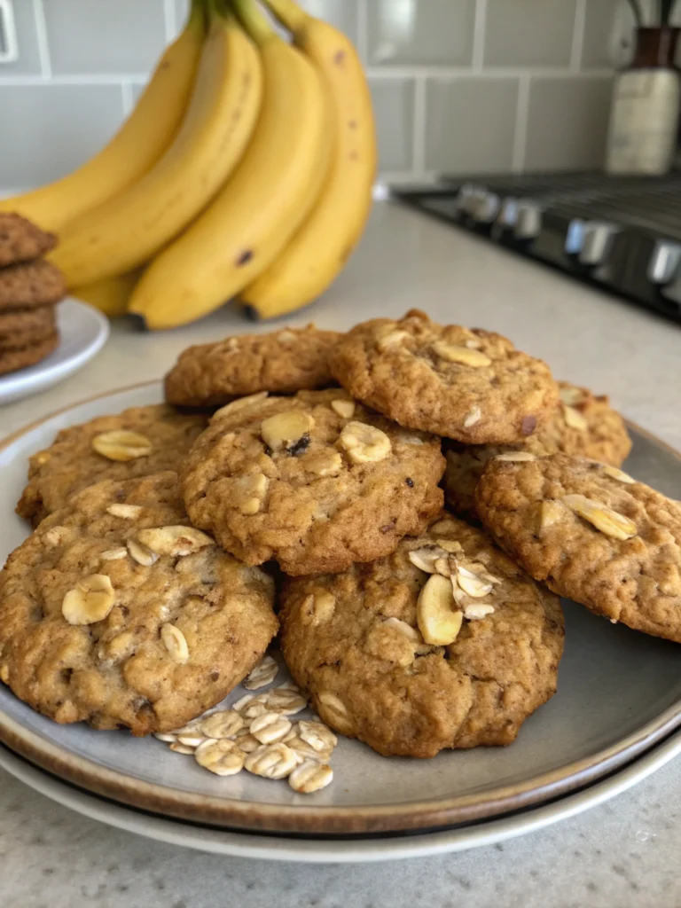 Banana Oatmeal Cookies