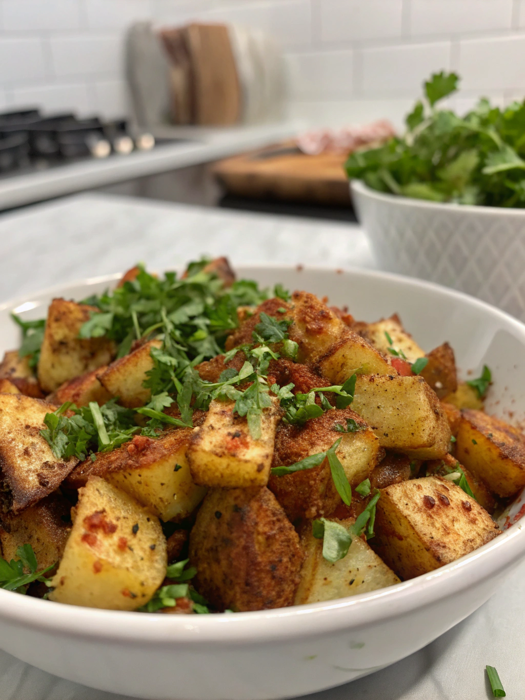 Crispy Potato Salad