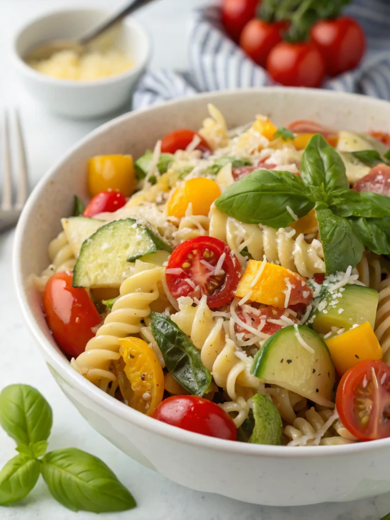 Italian Dressing Pasta Salad