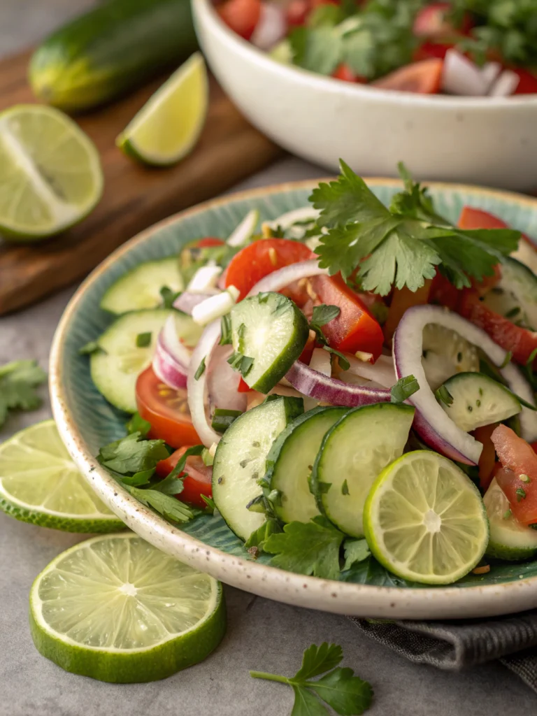 Mexican Cucumber Salad