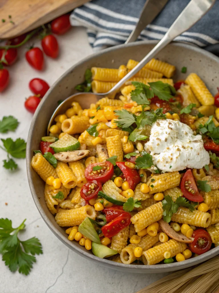 Mexican Street Corn Pasta Salad