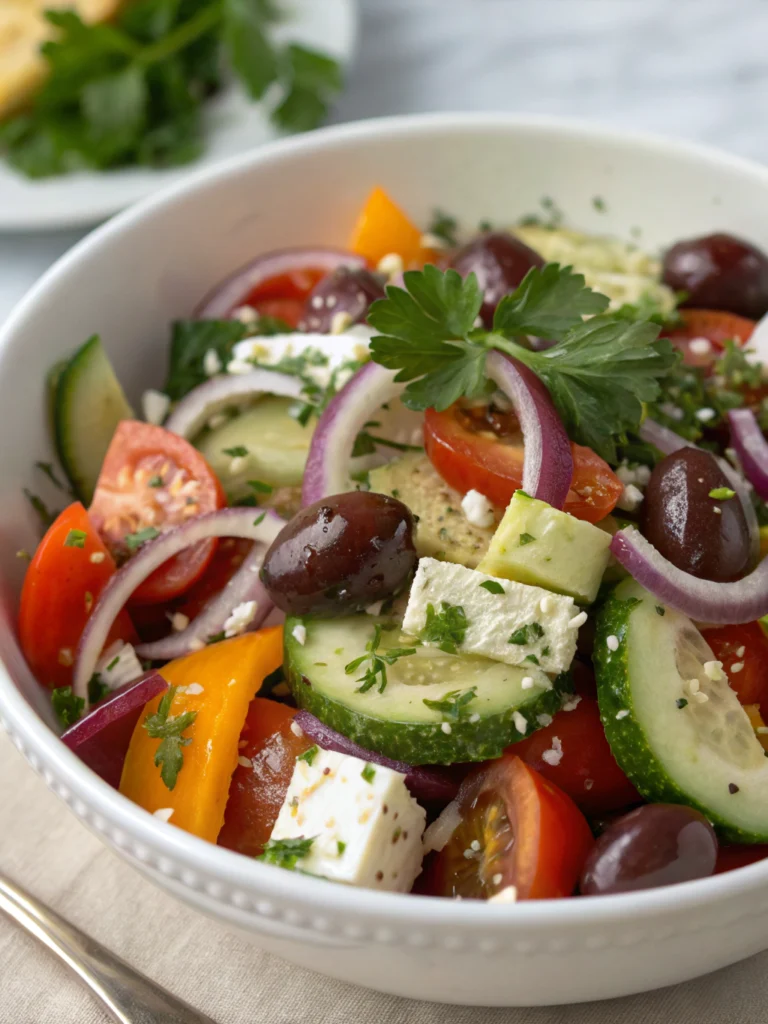 Vegan Greek Salad