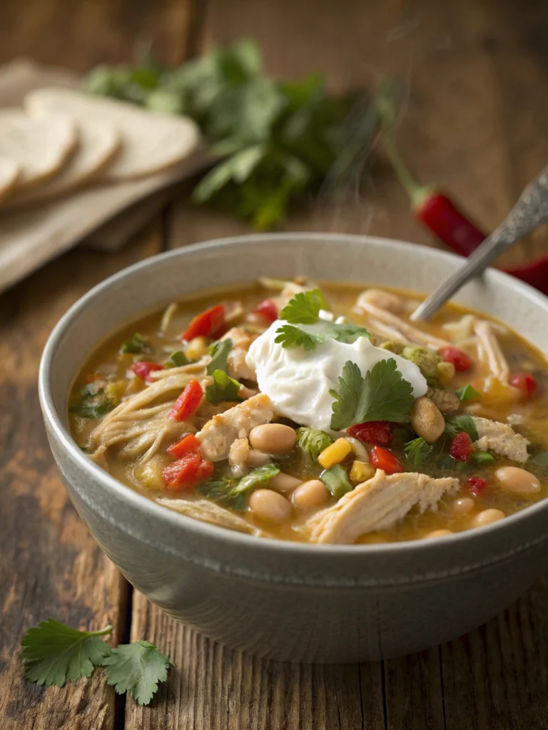 White Chicken Chili Soup