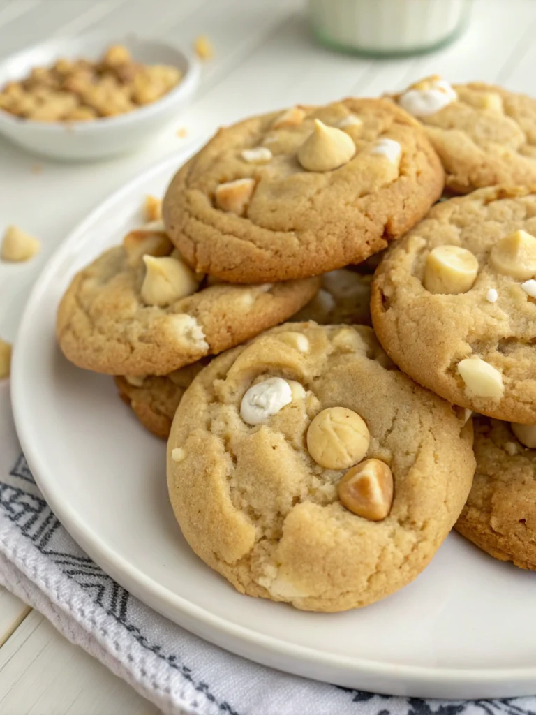 White Chocolate Macadamia Nut Cookies
