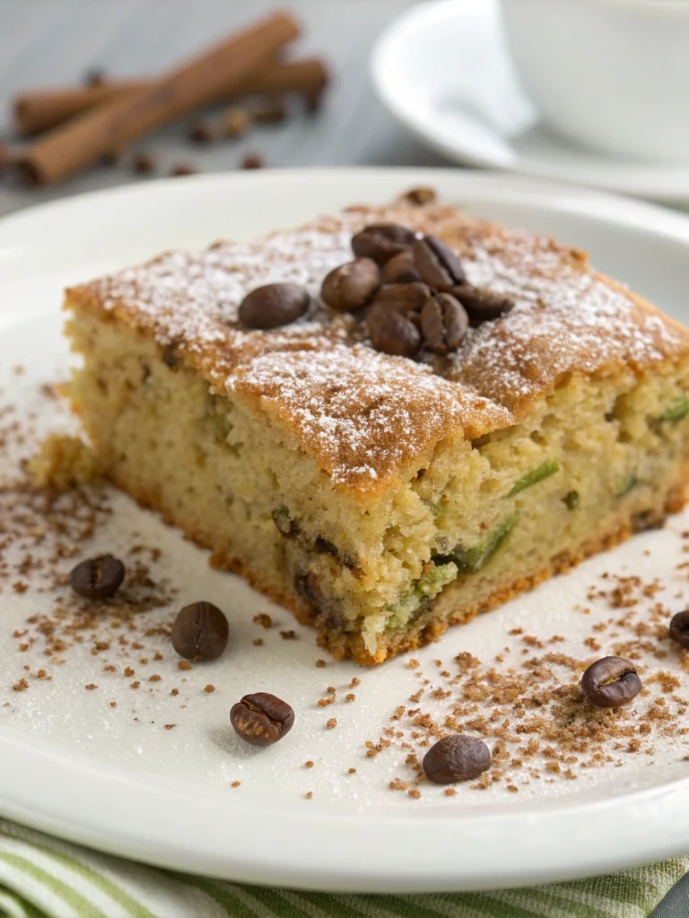 Zucchini Coffee Cake