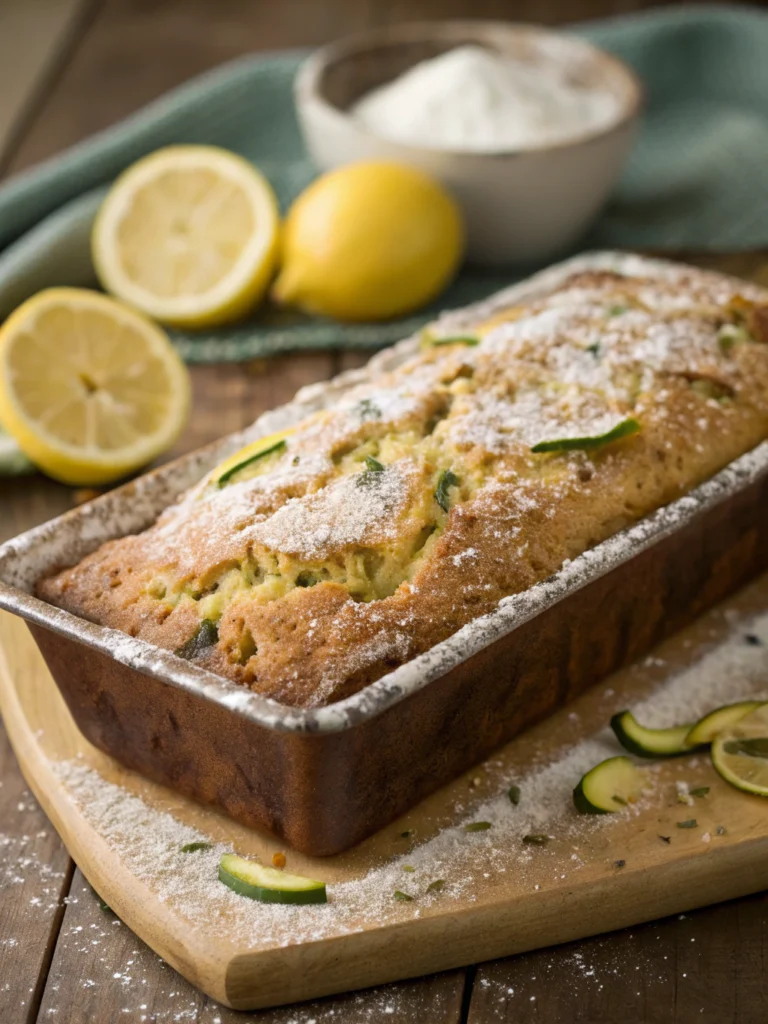 lemon zucchini bread
