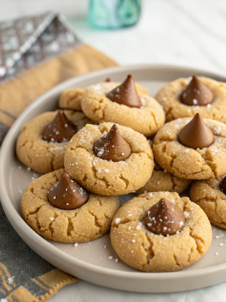 peanut butter blossom cookies