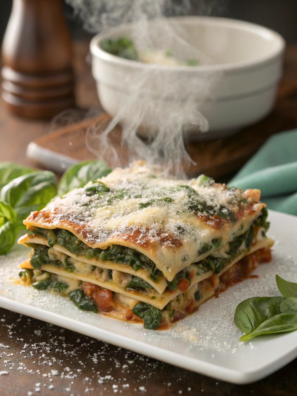 spinach lasagna