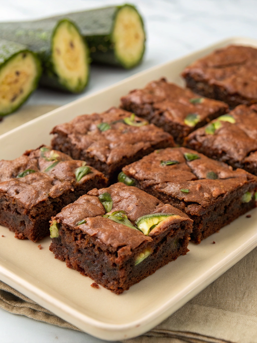zucchini brownies