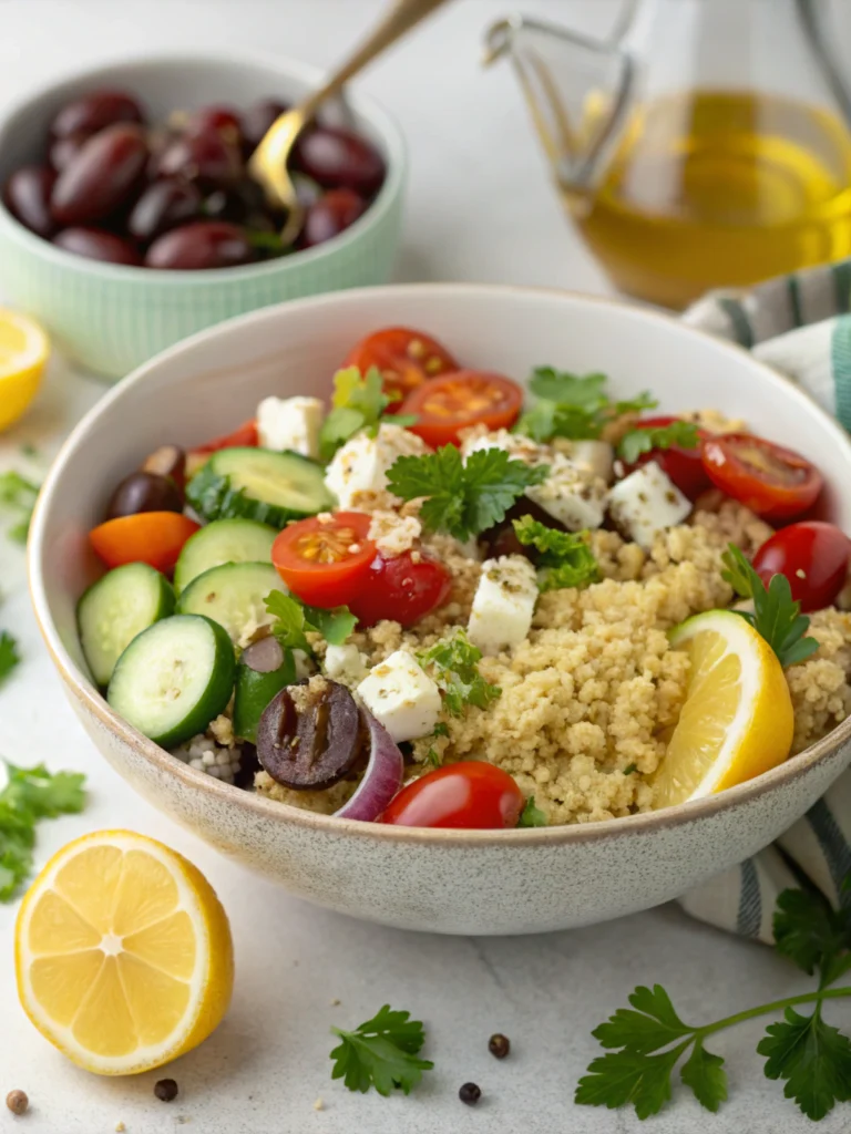 Mediterranean Quinoa Salad