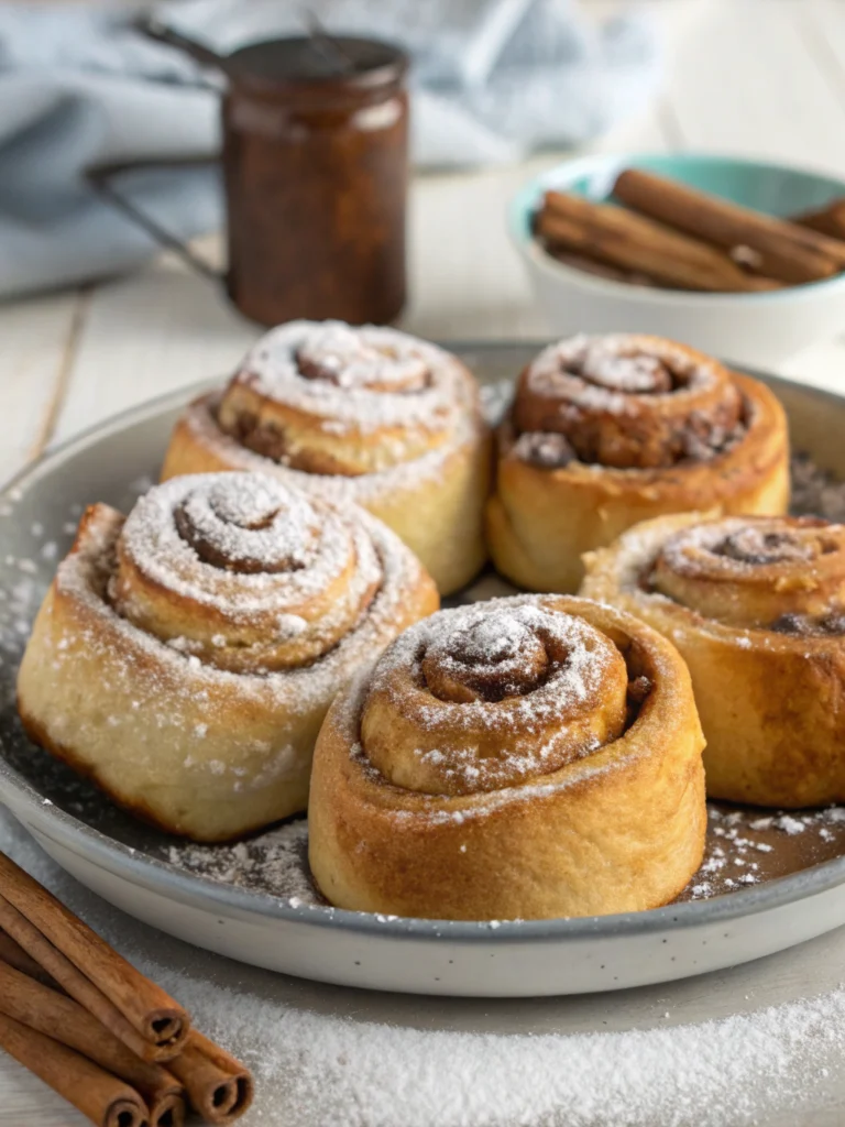 chai cinnamon rolls