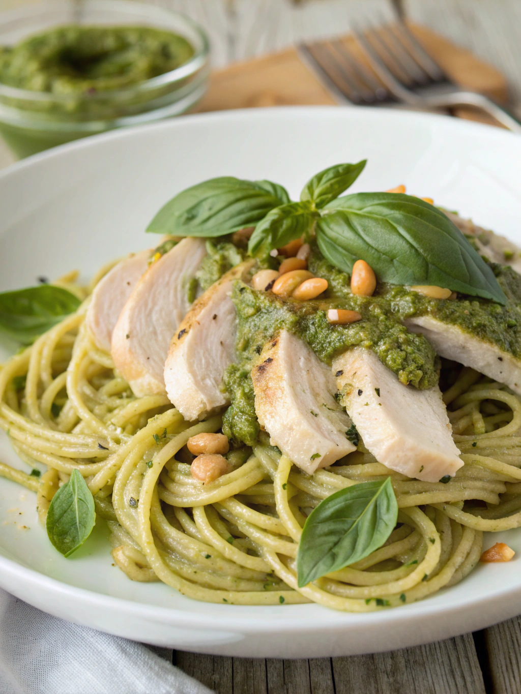 chicken pesto pasta
