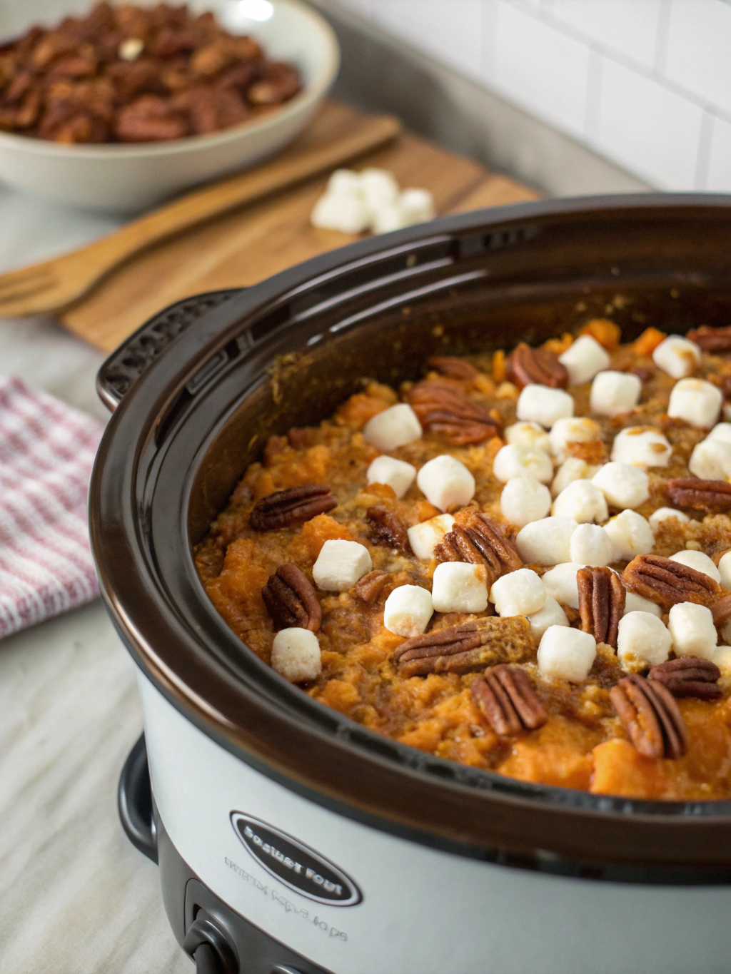 crockpot sweet potato casserole