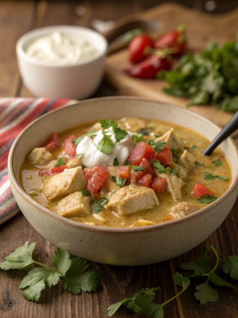 keto white chicken chili