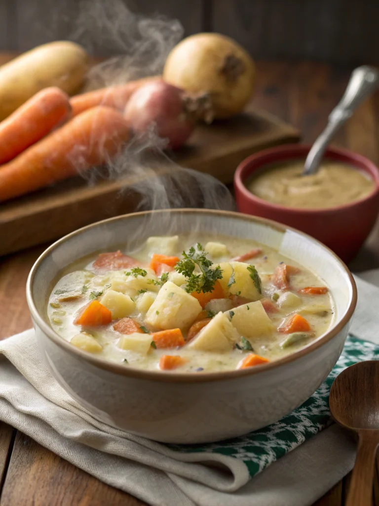 slow cooker baked potato soup